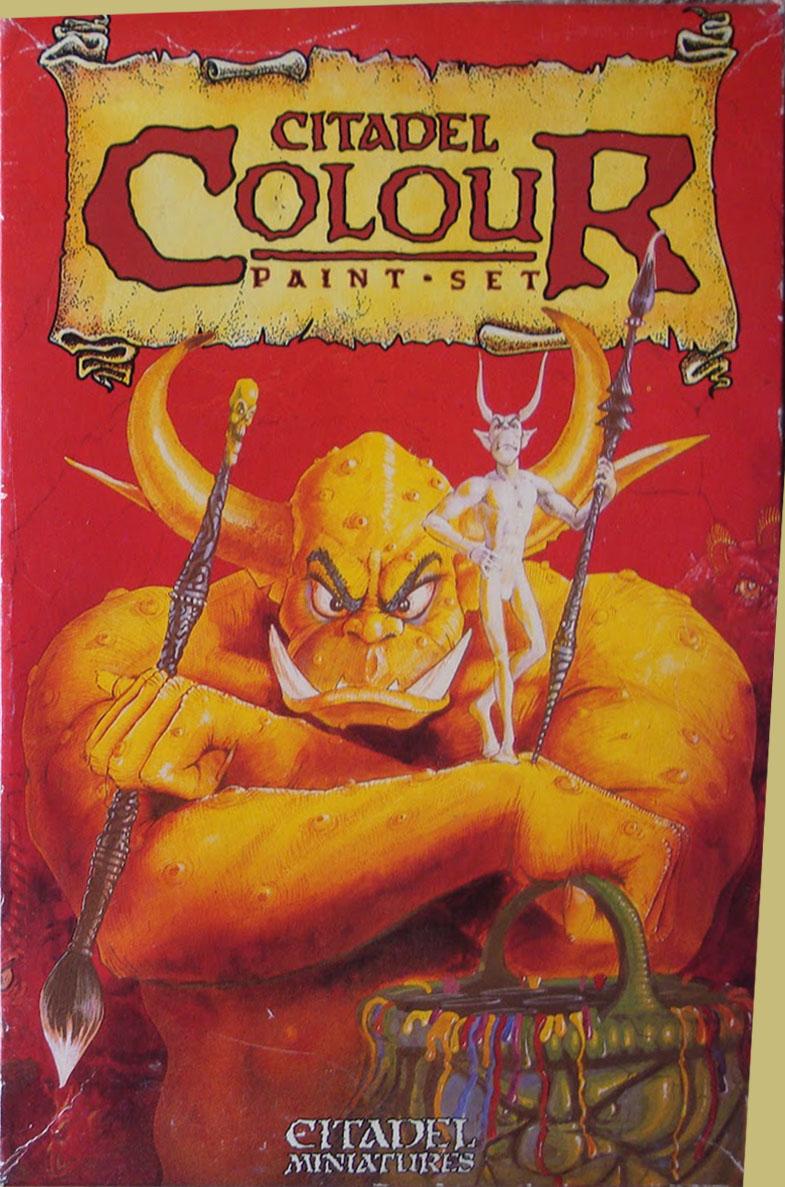 Citadel Colour Paint Set Box Art Citadel Colour Paint Set Box Art